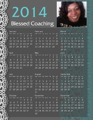 Blessed Coaching Calendar