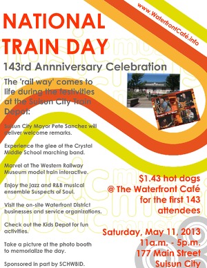 Promotional Poster for National Train Day