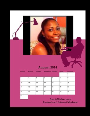 StacieWalker.com Calendar