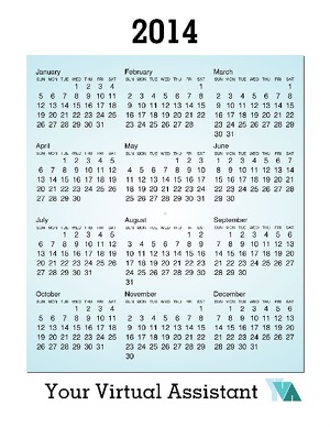 Your Virtual Assistant Calendar
