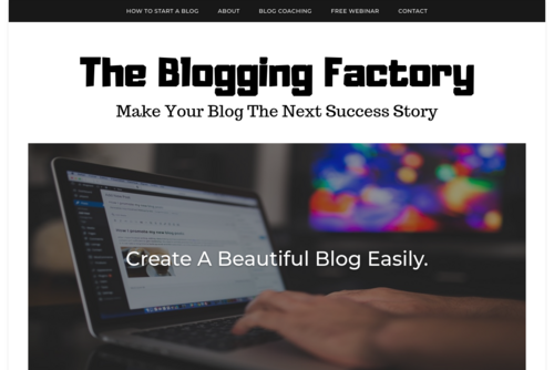 The Blogger\'s Mission - Top 10 Blogging Goals For A Brand New Blog - http://thebloggingfactory.com