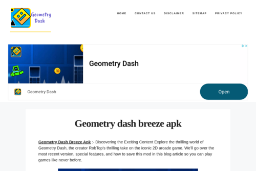 Geometry Dash 2.1 Play Online for Free - Download Geometry Dash APK - https://geometrydashpro.com