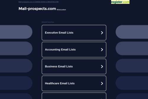 SAP Users List for direct mail, email marketing and tele-marketing.  - https://mail-prospects.com