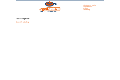 My Simple Client Fee Agreement «  Legal Andrew - http://www.legalandrew.com