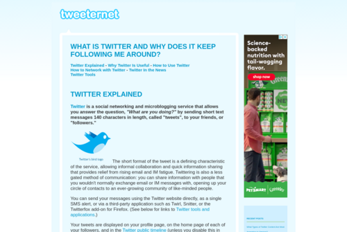 What is Twitter? - tweeternet - http://tweeternet.com