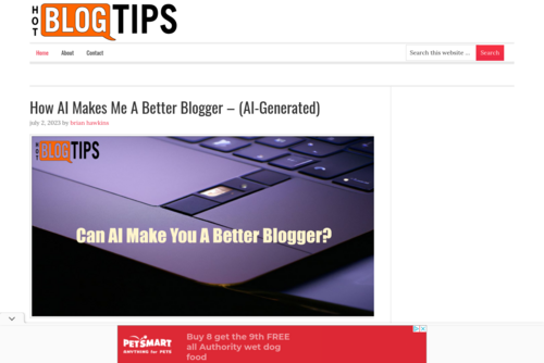 Blogging Has Grown Beyond Just Comments - http://hotblogtips.com