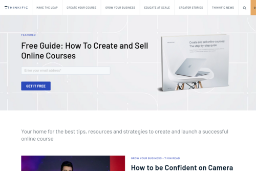 55 Proven Marketing Strategies To Increase Online Course Sales - http://blog.thinkific.com