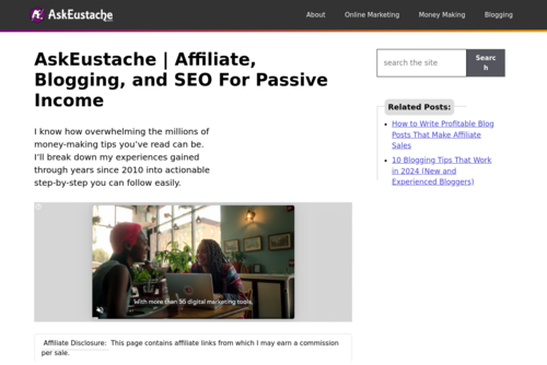 5 Quick Tips To Increase Affiliate Income On Your Blog - http://askeustache.com