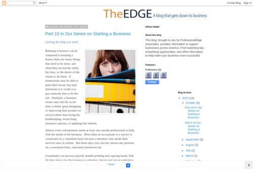 The EDGE: Is Going Paperless a Daunting Task for Your Small Business? Start with Now. - http://professionaledgeblog.blogspot.com