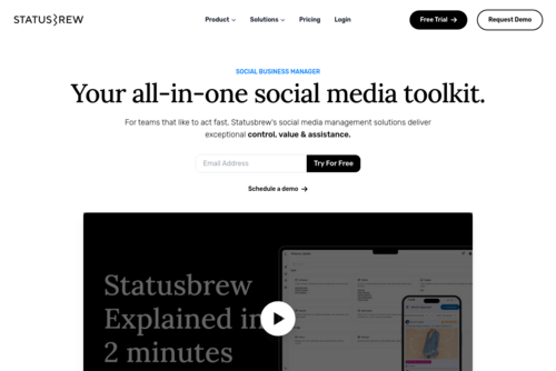 Social Media Automation: What It Is & Why Do You Need It I Statusbrew - https://statusbrew.com