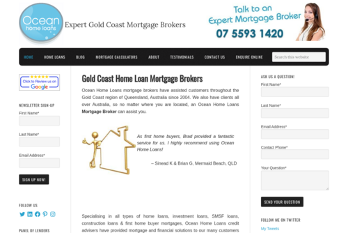 Mortgage Interest Rates - No Change | Ocean Home Loans - https://www.oceanhomeloans.com.au