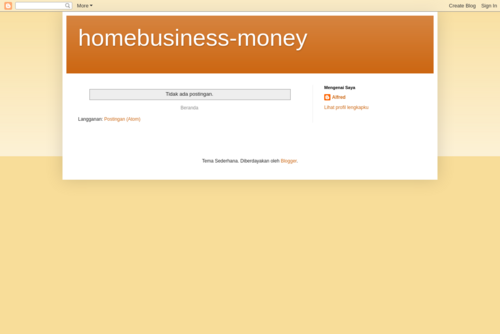 Work at Home Business ~ Home Business Money - http://homebusiness-money.blogspot.com