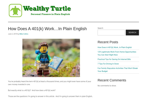 The 5 Ws of 401k Plans - http://wealthyturtle.com