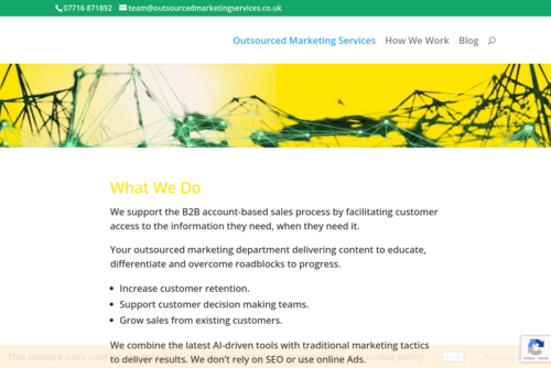 Building An ABM Target Account List - Outsourced Marketing Services - http://outsourcedmarketingservices.co.uk