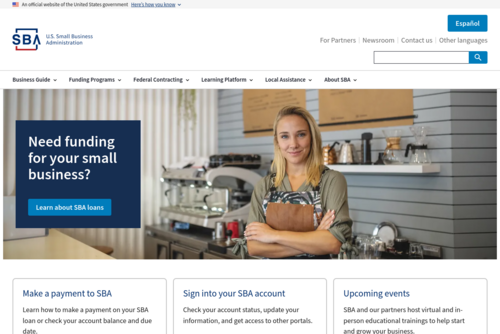 Where To Find Small Business Loans Online  - https://www.sba.gov