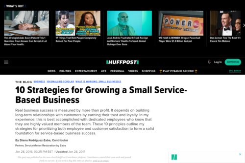 10 Strategies for Growing a Small Service-Based Business - huffingtonpost.com/diana-rodriguezzaba/10-strategies-for-growing_b_9102932.html