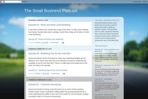 Managing information for small business - http://smallpod.blogspot.com