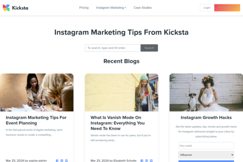6 Best Instagram Ecommerce Marketing Tactics You Should Be Using - https://blog.kicksta.co