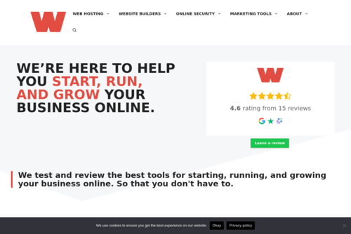 How To Create a Website Free of Cost? With a Website Builder - https://www.websitehostingrating.com