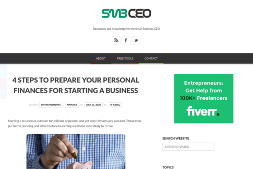 4 Steps to Prepare Your Personal Finances for Starting a Business  - www.smbceo.com/2020/07/31/4-steps-to-prepare-your-personal-finances-for-start...