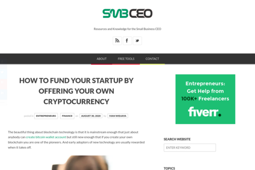How To Fund Your Startup By Offering Your Own Cryptocurrency  - www.smbceo.com/2020/08/30/how-to-fund-your-startup-by-offering-your-own-crypt...