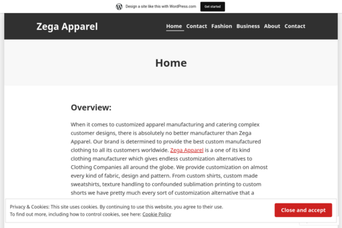 Leading Change towards Garment  - https://zegaapparel.wordpress.com