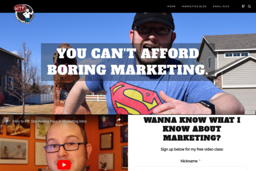 What To Do When Your Marketing Project Becomes a Wraith  - http://www.wtfmarketing.com