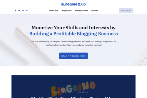 101 Top Blogs That’ll Help You Become a Better Blogger - https://bloggingaid.com