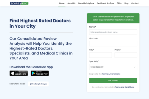 5 Tips for Finding Your Right Doctor Online - https://www.scoredoc.com