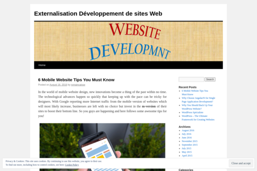 Things to consider before implementing a web design - https://externaliserdeveloppementdesiteweb.wordpress.com