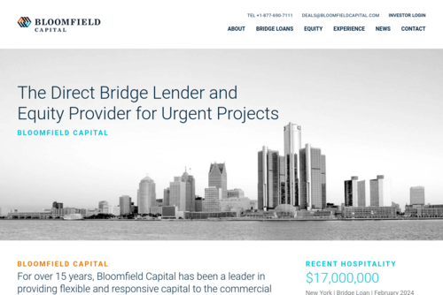 How Bridge Lenders Review Apartment Underwriting Opportunities - Bloomfield Capital - https://bloomfieldcapital.com
