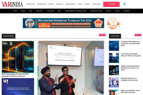 VARINDIA  Jio and Samsung demonstrate 5G and LTE use cases at IMC 2019 - https://www.varindia.com