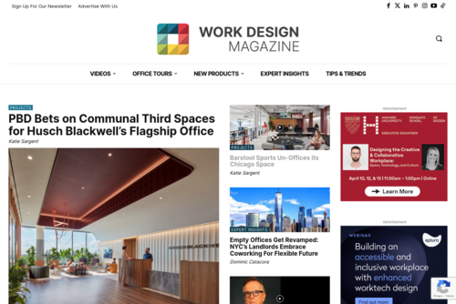 The Effects of Feng Shui on Workplace Design – Work Design Magazine - https://workdesign.com
