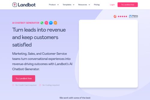 Build a Personalized Recruitment Chatbot without Coding  - https://landbot.io