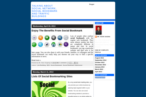 Talking About Social Bookmark: What Is Social Bookmarking and What Is It For? - http://123social-bookmark.blogspot.com
