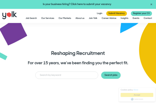 Creating an amazing company career page - http://www.yolkrecruitment.com
