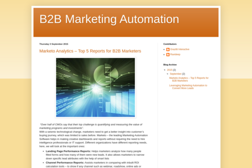 Leveraging Marketing Automation to Convert More Leads - http://b2b-marketing-automation.blogspot.in