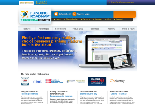 By Reinventing the Business Plan, Funding Roadmap Sets a New Industry Standard in the Clouds - http://fundingroadmap.com