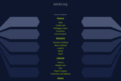Wordpress HTML5 Themes - http://tek3d.org