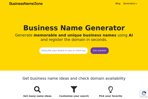 Restaurant Name Generator - https://businessnamezone.com