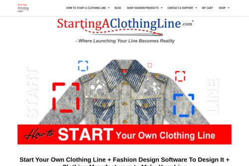 Small Business Startup-How to Start a Clothing Line - http://startingaclothingline.com