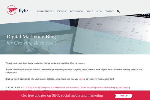 Why A Blog Won’t Help Your Business  - http://www.flyteblog.com