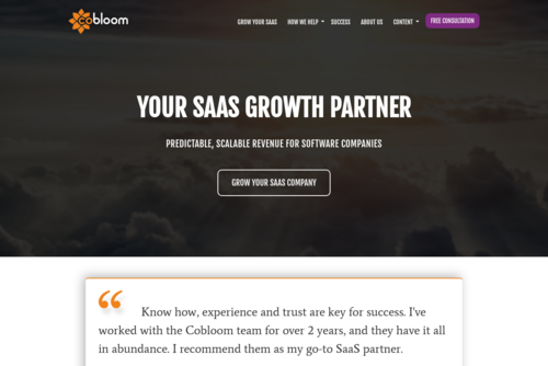  How to Power Up Your Startup’s Growth  - https://www.cobloom.com