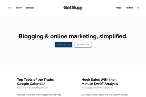 An Introduction to Google Analytics  - http://www.getbusymedia.com