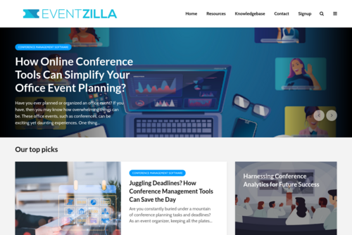 Keep Your Event Running Smoothly: How to Choose Event Management Software - https://blog.eventzilla.net