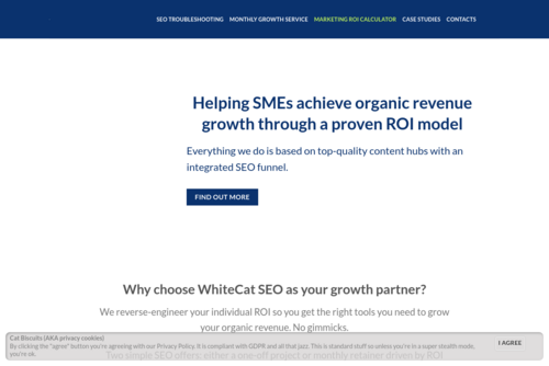 How Small Websites are Excelling at SEO and Outranking Big Businesses - https://whitecatseo.co.uk
