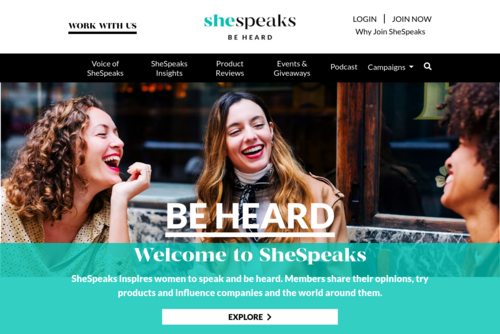 Research Shows Blogs to be Most Convincing Online Purchase Driver for Women - http://www.shespeaks.com
