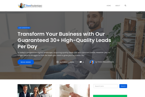 High Quality Leads: The Essence of Online Business – Theo Poulentzas – - https://theopoulentzas.com
