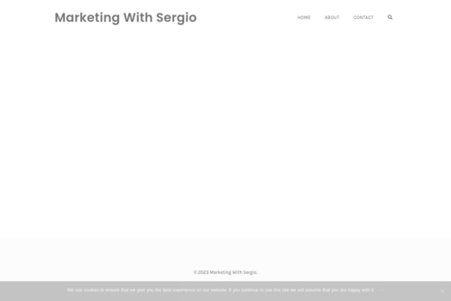 Internet Marketing Highs And Lows  - http://marketingwithsergio.com
