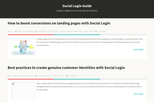 How to boost conversions on landing pages with Social Login - http://socialloginguide.blogspot.in